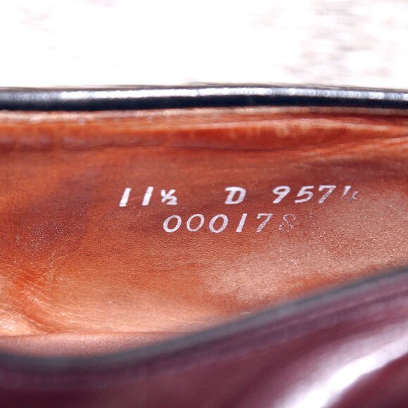 Allen Edmonds KENNETT 11.5 D Burgundy * add $15 new Cedar Trees main image 8
